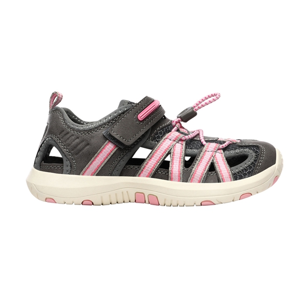 Boys Girls Outdoor Athletic Sandals - GREY PINK - 1